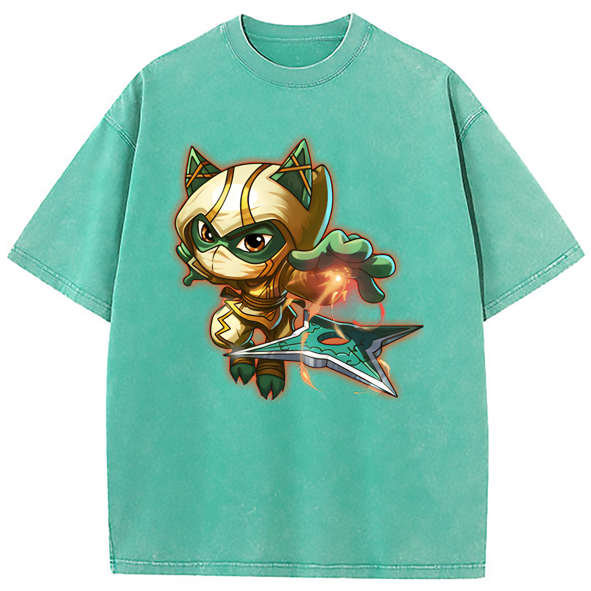（画像用） リーグ・オブ・レジェンド League of Legends LOL 綿100% ヴィンテージ風 半袖Tシャツ（フロントプリント）
